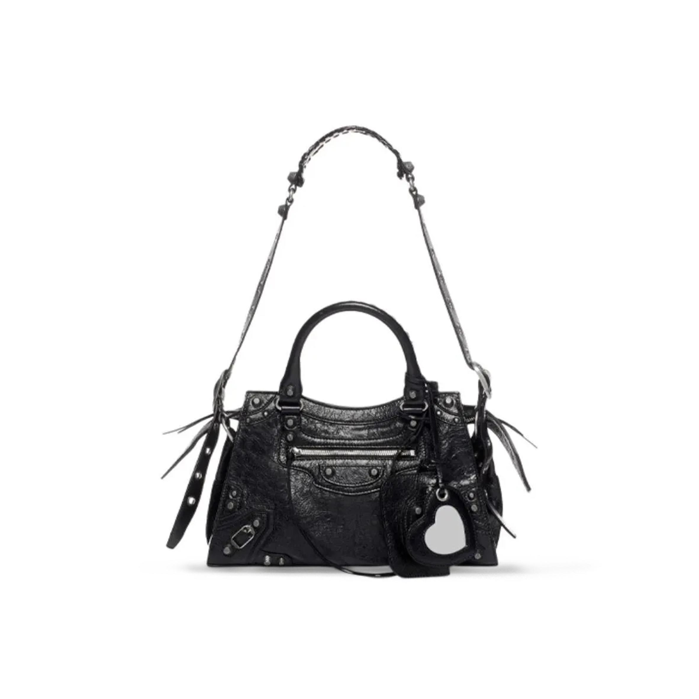 BALENCIAGA NEO CAGOLE CITY IN BLACK 736046210B01000 (33*21*13.5cm)